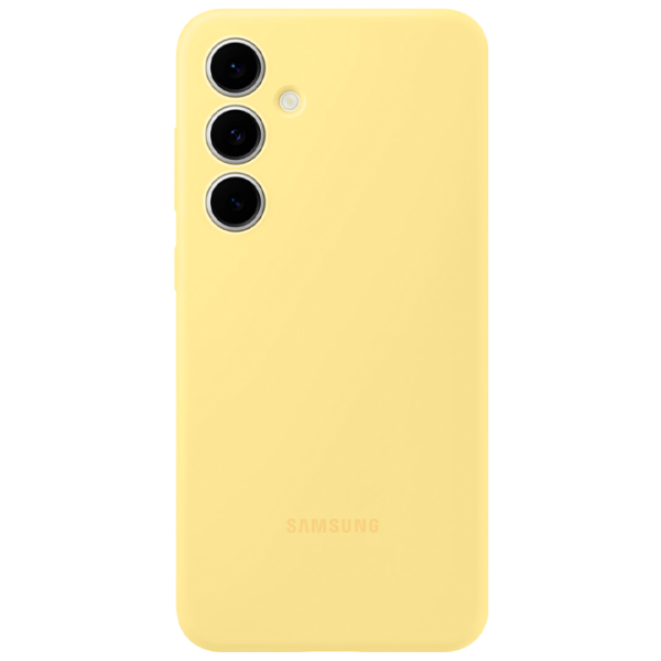 Husă pentru smartphone Samsung Galaxy S24 FE Samsung / Back / TPU / Yellow photo 1