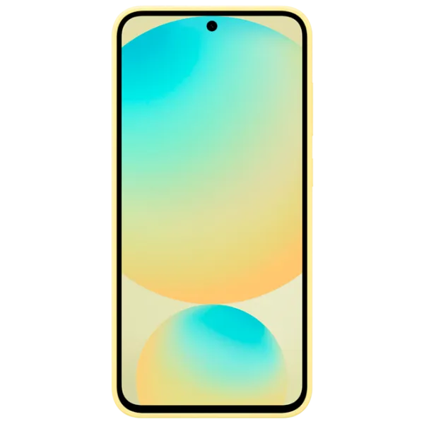 Husă pentru smartphone Samsung Galaxy S24 FE Samsung / Back / TPU / Yellow photo 2