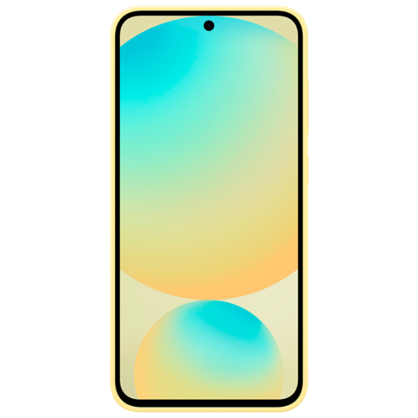 Husă pentru smartphone Samsung Galaxy S24 FE Samsung / Back / TPU / Yellow photo 2