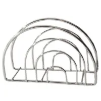 Салфетница EH 08628  Металл / Серебряный