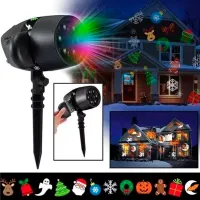 Proiector LightWave Outdoor Projection Light 12 Slides Multicolor / photo 5