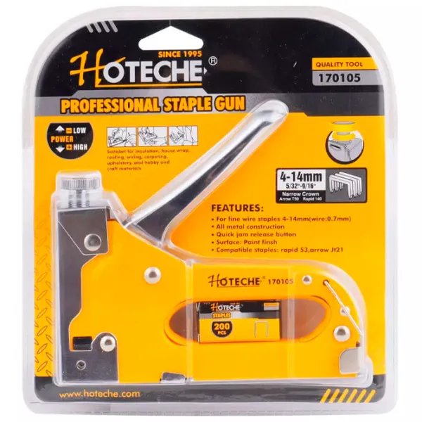 Cтеплер Hoteche 170105 Yelow photo 2