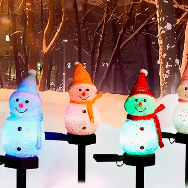 Садовый фонарь LightWave Snowman Ground Lights Пластик / Синий photo 4