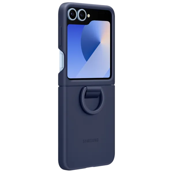 Husă pentru smartphone Samsung Galaxy Z Flip 6 Samsung / Back / TPU / Navy Blue photo 4 Husă pentru smartphone Samsung Galaxy Z Flip 6 Samsung / Back / TPU / Navy Blue photo 4