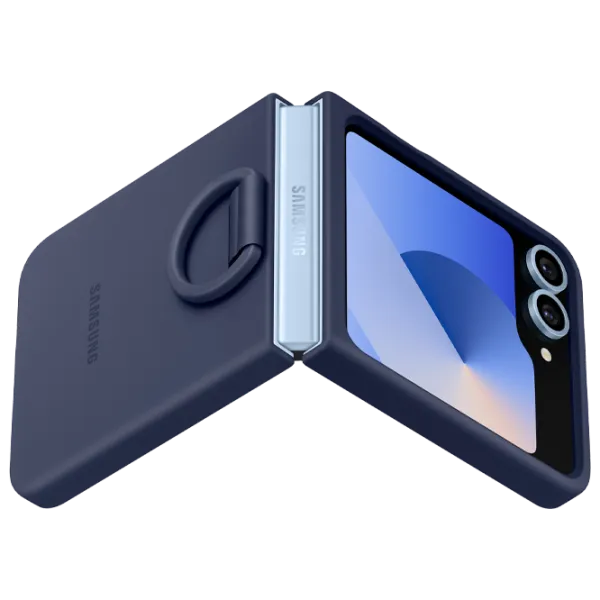 Husă pentru smartphone Samsung Galaxy Z Flip 6 Samsung / Back / TPU / Navy Blue photo 5 Husă pentru smartphone Samsung Galaxy Z Flip 6 Samsung / Back / TPU / Navy Blue photo 5