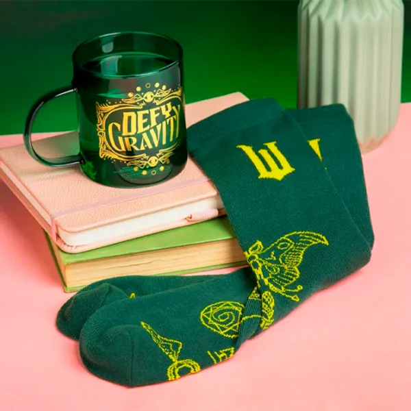 Кружка и носки Paladone Wicked Glass Mug and Socks Elphaba 370 мл photo 2
