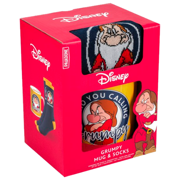 Кружка и носки Paladone Disney Who You Calling Grumpy Mug and Socks  photo 1