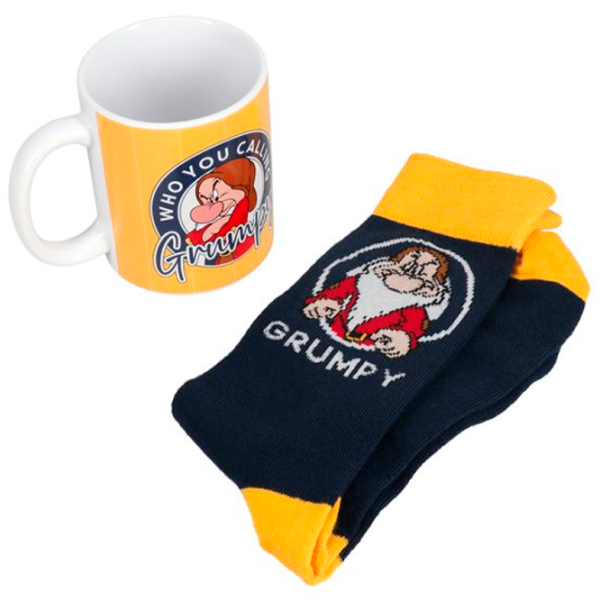 Кружка и носки Paladone Disney Who You Calling Grumpy Mug and Socks  photo 3