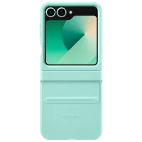 Чехол для смартфона Samsung Galaxy Z Flip 6 Samsung / Back / Экокожа / Мята Зеленый photo 3