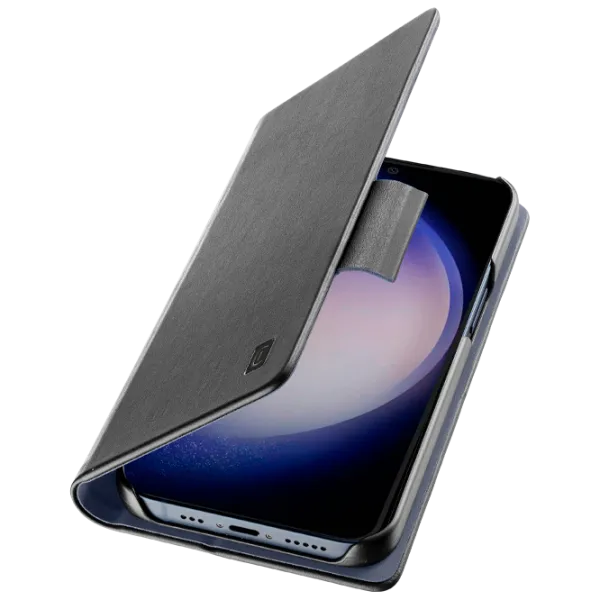 Чехол для смартфона Samsung Galaxy S24 FE Cellularline / Чехол книжка / Кожа / Черный photo 1 Чехол для смартфона Samsung Galaxy S24 FE Cellularline / Чехол книжка / Кожа / Черный photo 1