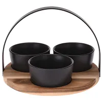 Set pentru aperitive EH 48185  Ceramică / 4