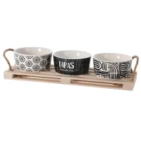 Set pentru aperitive EH 51388  Ceramică / 4
