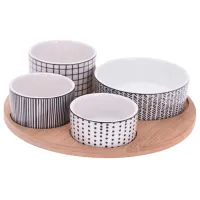 Set pentru aperitive EH 51386  Ceramică / 5