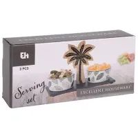 Set pentru aperitive EH 51390  Ceramică / 3