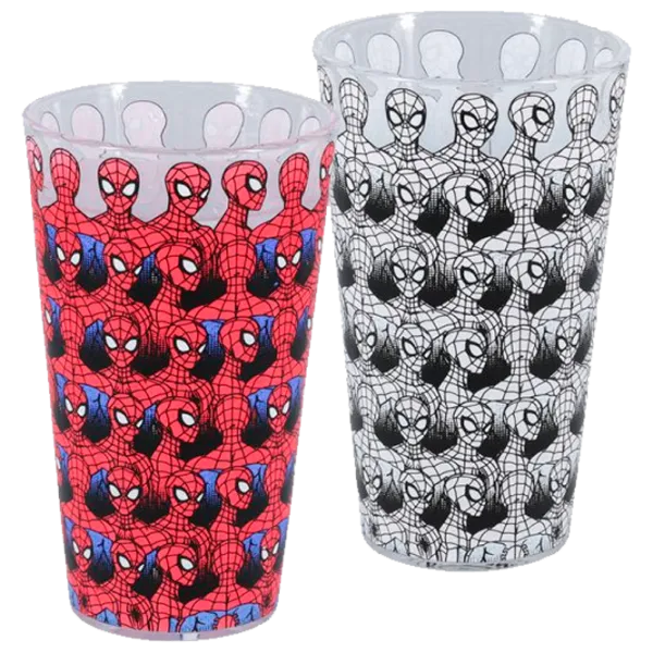 Pahar Paladone Marvel Spiderman Cold Change Glass 0.4l / Sticlă / Multicolor photo 2
