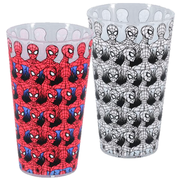 Pahar Paladone Marvel Spiderman Cold Change Glass 0.4l / Sticlă / Multicolor photo 2