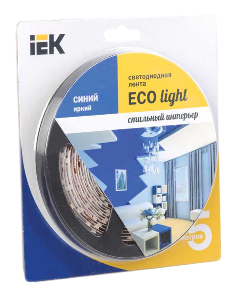 Bandă Led IEK LSR-3528B60-4.8-IP20-12V 5 m / Blue photo 1 Bandă Led IEK LSR-3528B60-4.8-IP20-12V 5 m / Blue photo 1