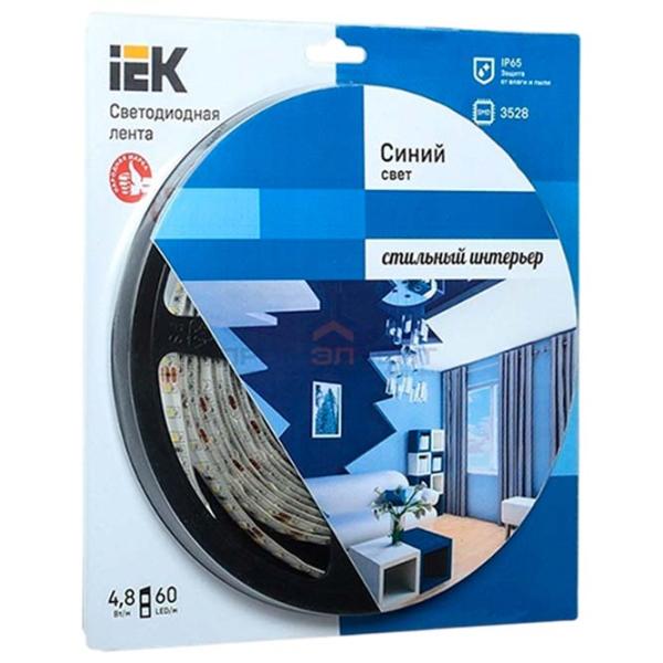Bandă Led IEK LSR-3528B60-4.8-IP65-12V 5 m / Blue photo 1 Bandă Led IEK LSR-3528B60-4.8-IP65-12V 5 m / Blue photo 1