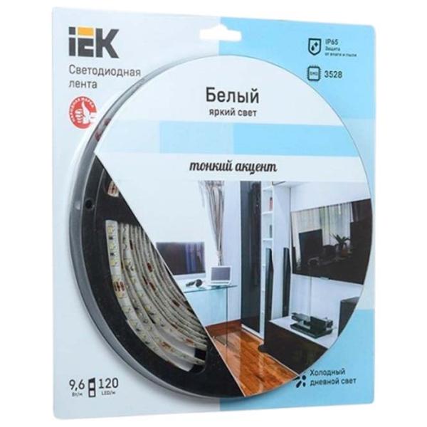 Bandă Led IEK LSR-3528W120-9.6-IP65-12V 5 m / White photo 1 Bandă Led IEK LSR-3528W120-9.6-IP65-12V 5 m / White photo 1