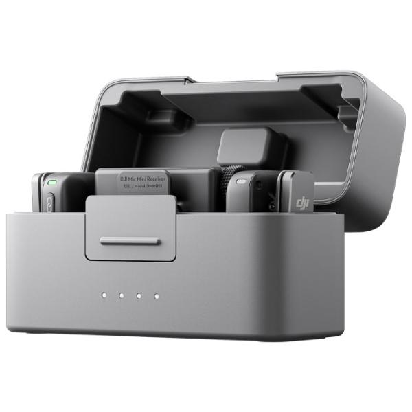 Microfon DJI Mic Mini (2 TX + 1 RX + Charging Case) Black photo 2