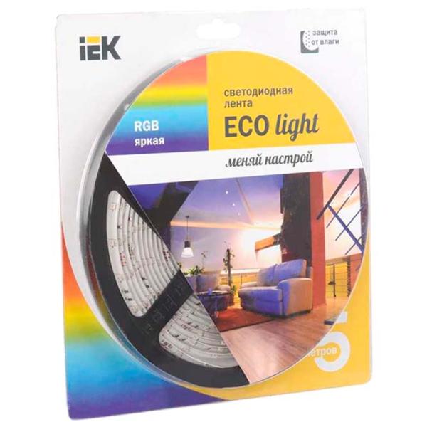 Bandă Led IEK LSR-3528RGB54-4.8-IP65-12V 5 m / RGB photo 1