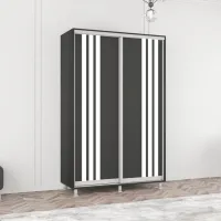 Dulap Mobildor-Lux Aron 140 x 60 x 210 / PAL / Antracit photo 2