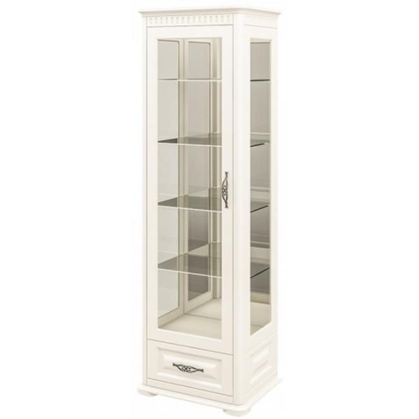 Dulap cu vitrină Neman МН-126-12-1 PAL / Cream photo 1