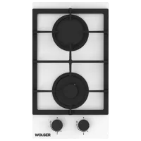 Plită încorporabilă pe gaz Wolser WL-BRD 6202 Inox / White