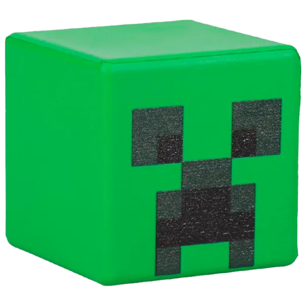 Игрушка антистресс Paladone Minecraft Stress Blocks V2 Creeper Зеленый / 3+ photo 1