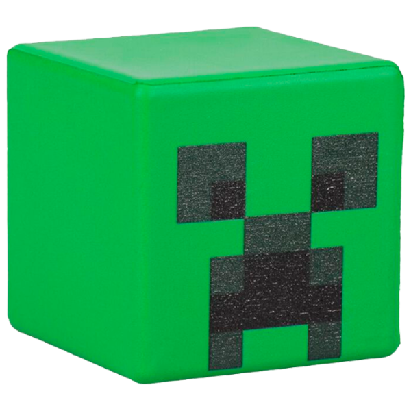 Игрушка антистресс Paladone Minecraft Stress Blocks V2 Creeper Зеленый / 3+ photo 1