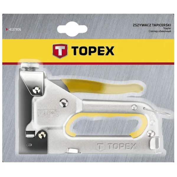 Cтеплер Topex 41E906 Нержавеющая сталь photo 2