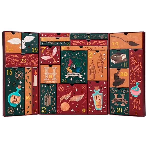Calendar Paladone 24 Day Premium Advent PP13875HP Harry Potter / Multicolor Bordo photo 3