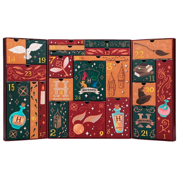 Calendar Paladone 24 Day Premium Advent PP13875HP Harry Potter / Multicolor Bordo photo 3