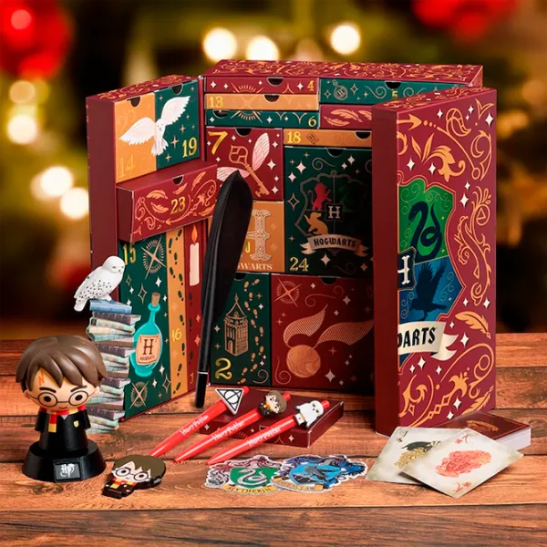 Calendar Paladone 24 Day Premium Advent PP13875HP Harry Potter / Multicolor Bordo photo 5