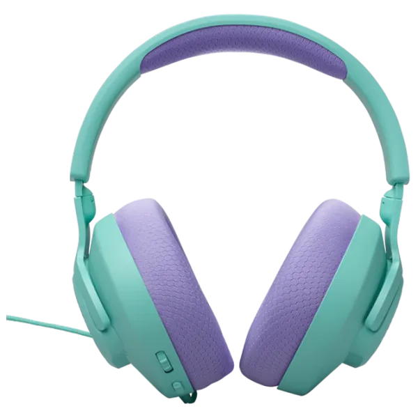 Căști JBL Quantum 100M2 Purple Green Cu fir/ Gaming photo 4 Căști JBL Quantum 100M2 Purple Green Cu fir/ Gaming photo 4