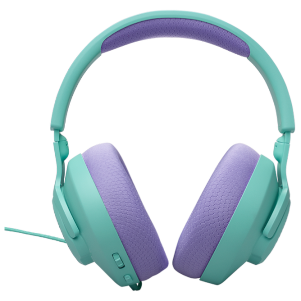 Căști JBL Quantum 100M2 Purple Green Cu fir/ Gaming photo 4 Căști JBL Quantum 100M2 Purple Green Cu fir/ Gaming photo 4