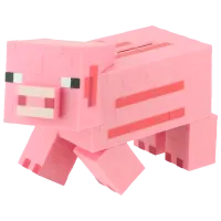  Pușculiță Paladone Pig Money Bank V2 PP6590MCFV2 Minecraft / Black Pink photo 2