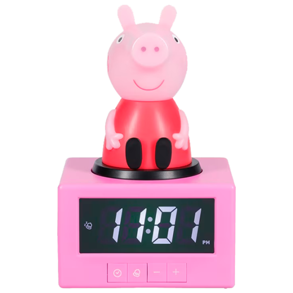 Deșteptător Paladone Icon Alarm Clock PP12729PP Peppa Pig / Multicolor Pink photo 2