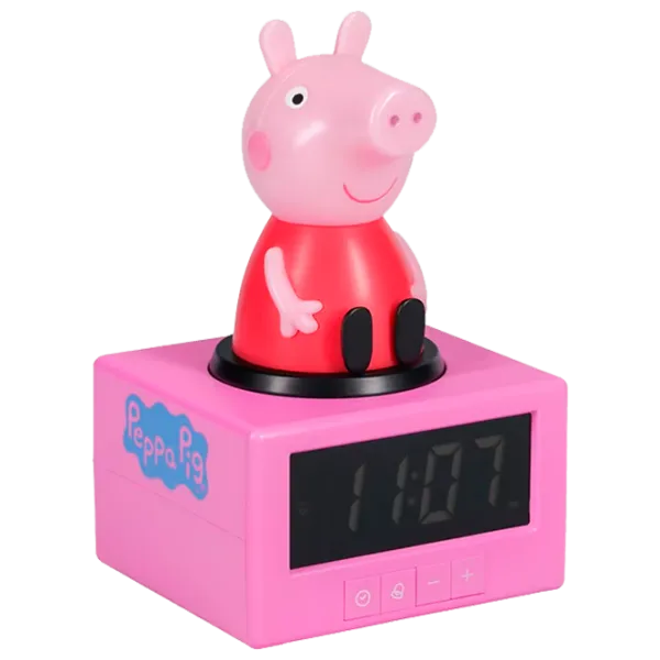 Deșteptător Paladone Icon Alarm Clock PP12729PP Peppa Pig / Multicolor Pink photo 4