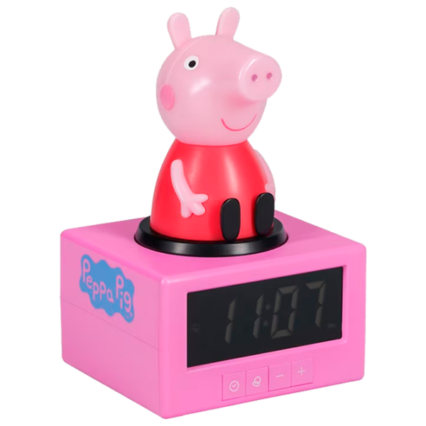 Deșteptător Paladone Icon Alarm Clock PP12729PP Peppa Pig / Multicolor Pink photo 4