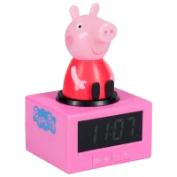 Будильник Paladone Icon Alarm Clock PP12729PP Peppa Pig / Разноцветный Розовый photo 4