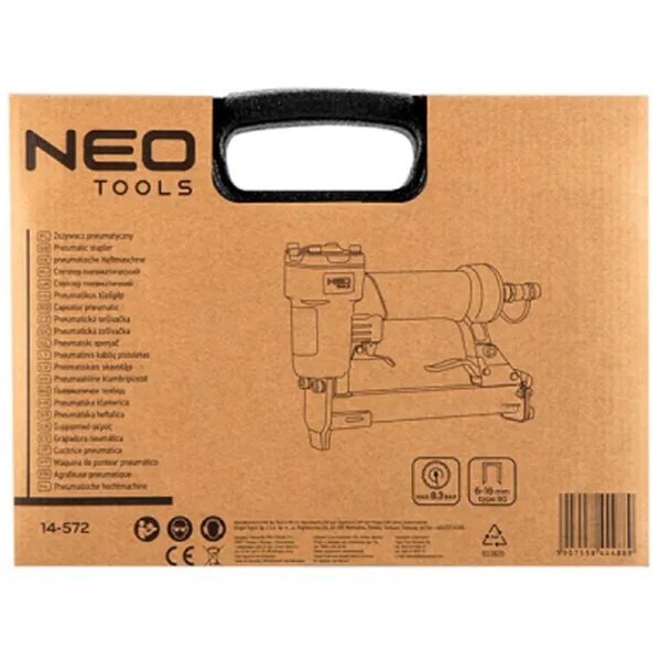Stăpler NEO Tools tip 80.Neo Black photo 4