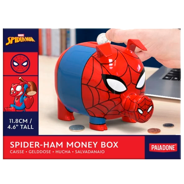  Pușculiță Paladone Spiderman SpiderHam Money Box PP13696SPM Marvel / Blue Red photo 1