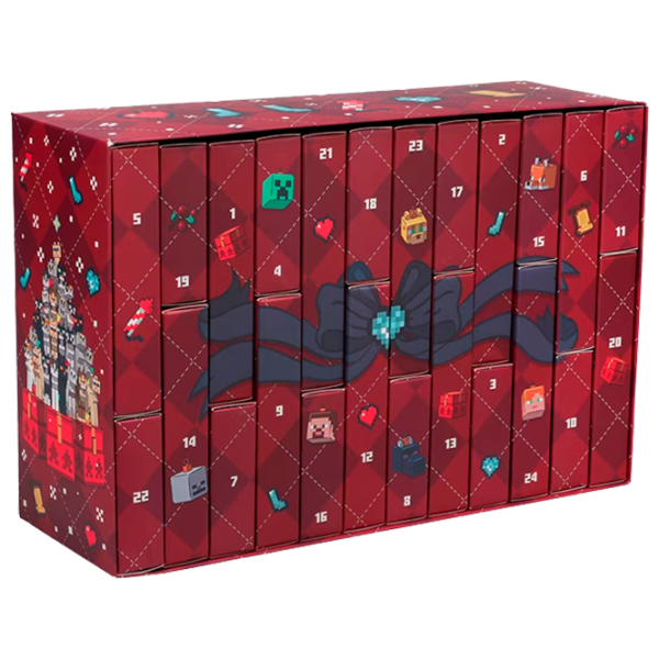 Календарь Paladone 24 Boxes Advent PP13846MCF Minecraft / Черный Зеленый photo 3