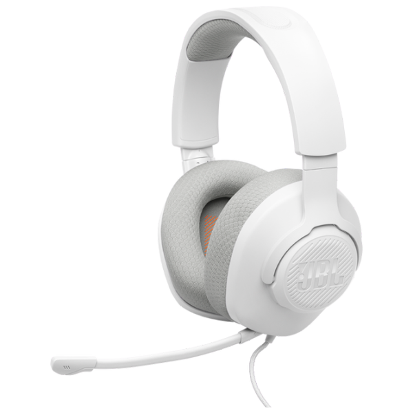 Căști JBL Quantum 100M2 Gray White Cu fir/ Gaming photo 1 Căști JBL Quantum 100M2 Gray White Cu fir/ Gaming photo 1