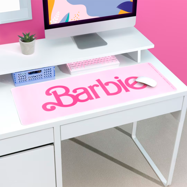 Covoraș pentru mouse Paladone Classic Desk Mat PP13764BR Barbie / Black Pink photo 3