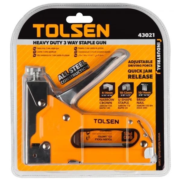 Cтеплер Tolsen 43021 Желтый photo 2