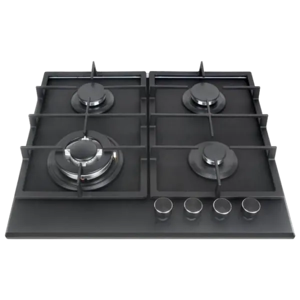 Plită încorporabilă pe gaz Tornado H59-4006 MATT GL Eco Sticlă călită / Black photo 1 Plită încorporabilă pe gaz Tornado H59-4006 MATT GL Eco Sticlă călită / Black photo 1