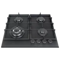 Газовая варочная панель Tornado H59-4006 MATT GL Eco Закаленное стекло / Черный