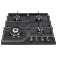 Газовая варочная панель Tornado H79-6004GD MATT EN Эмалированная сталь / Черный